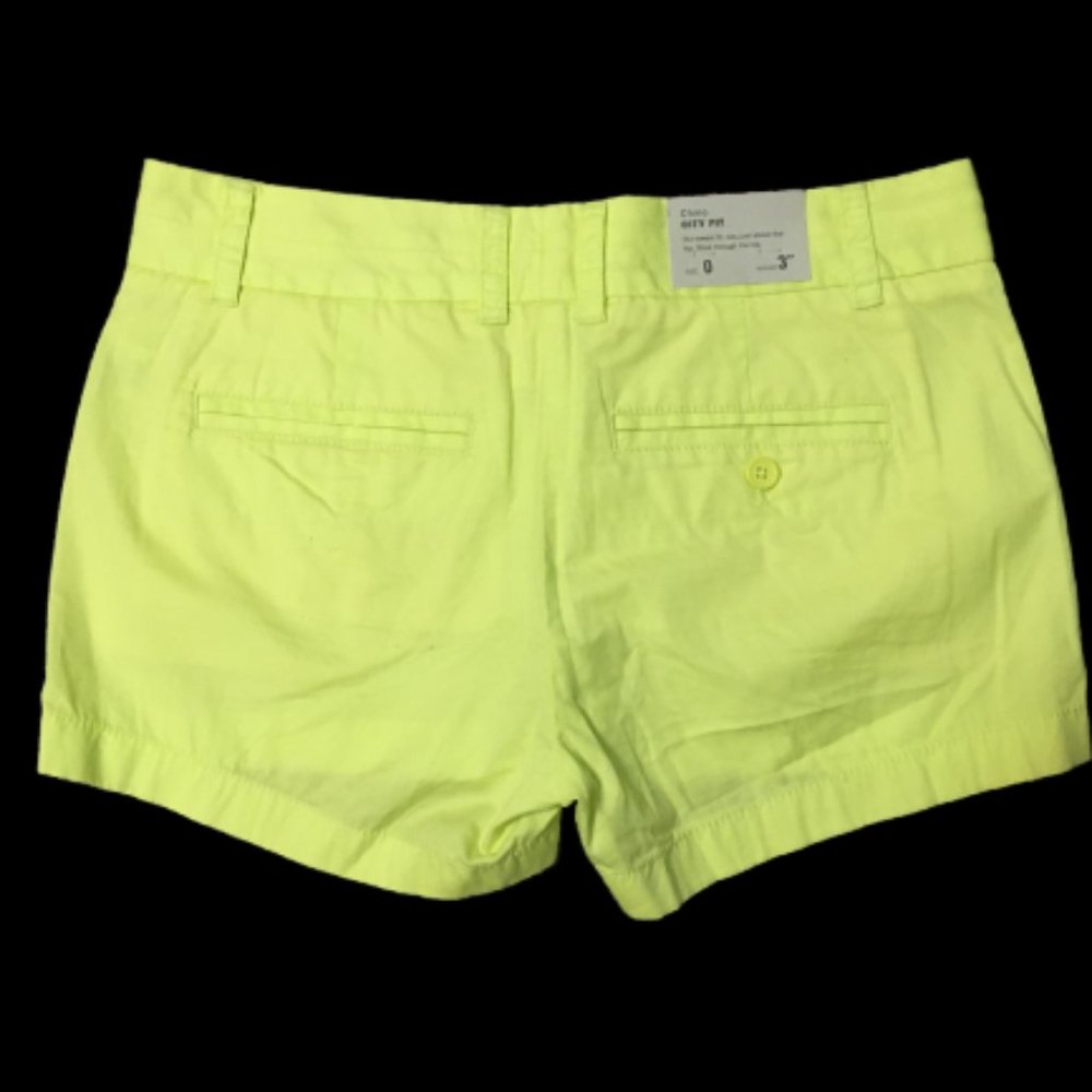 J Crew Factory Store Short Yellow - Picture 2 of 4